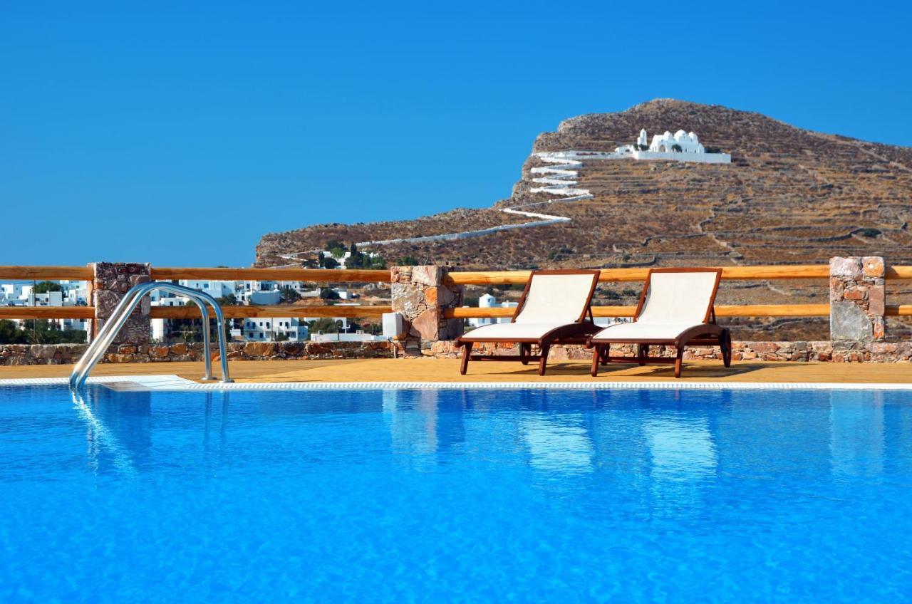 Aspalathras White Hotel Folegandros Town ภายนอก รูปภาพ