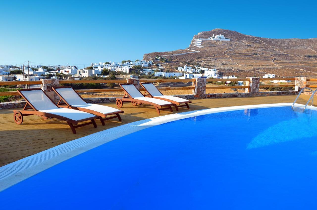 Aspalathras White Hotel Folegandros Town ภายนอก รูปภาพ