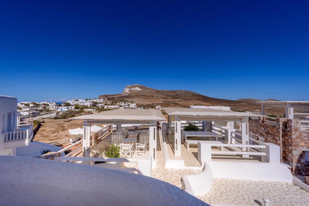 Aspalathras White Hotel Folegandros Town ภายนอก รูปภาพ