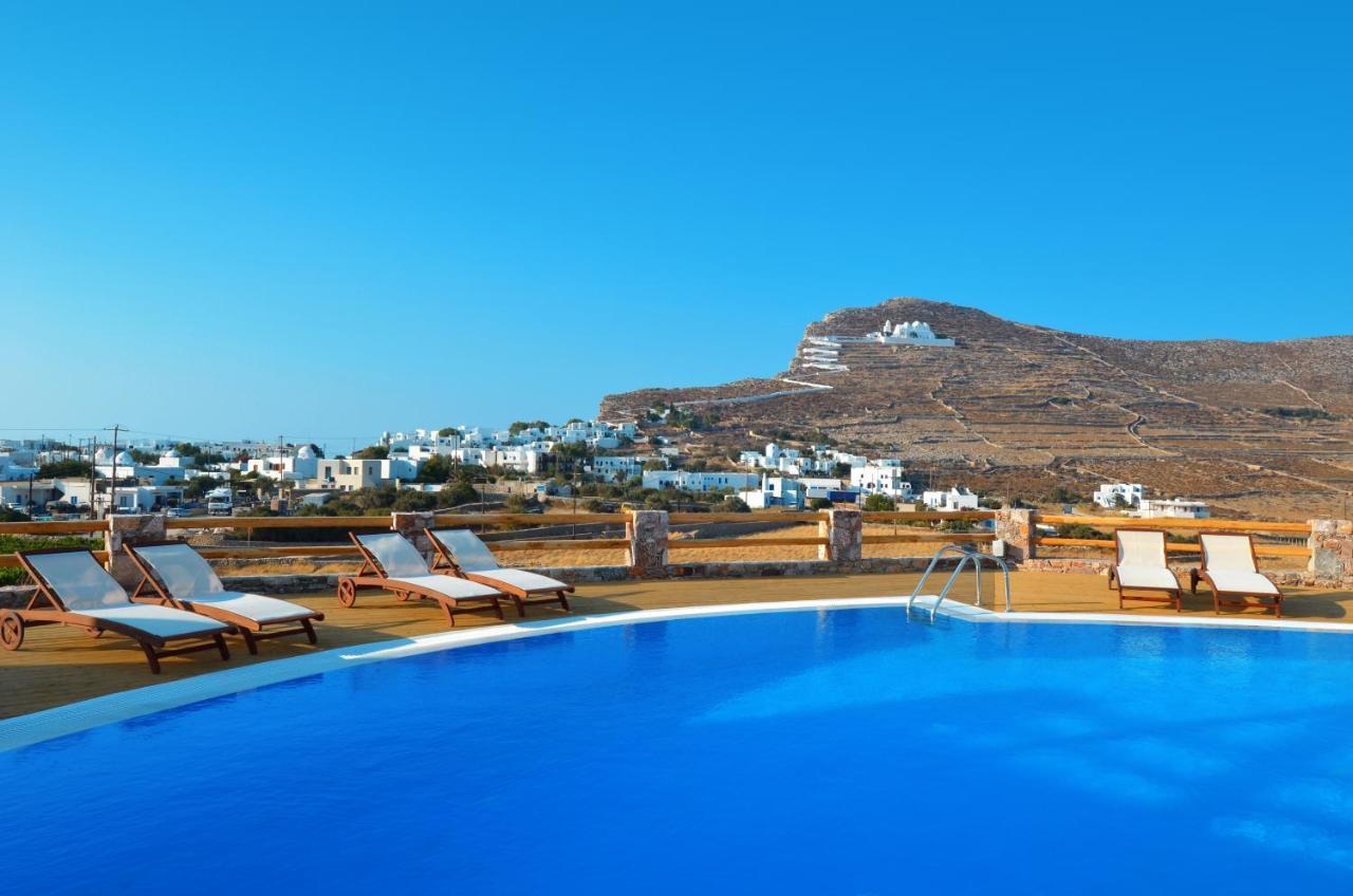 Aspalathras White Hotel Folegandros Town ภายนอก รูปภาพ