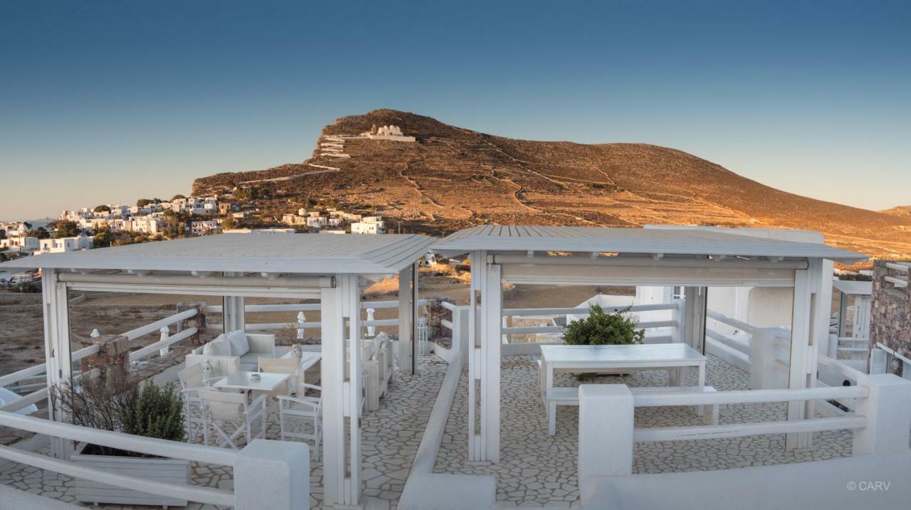 Aspalathras White Hotel Folegandros Town ภายนอก รูปภาพ