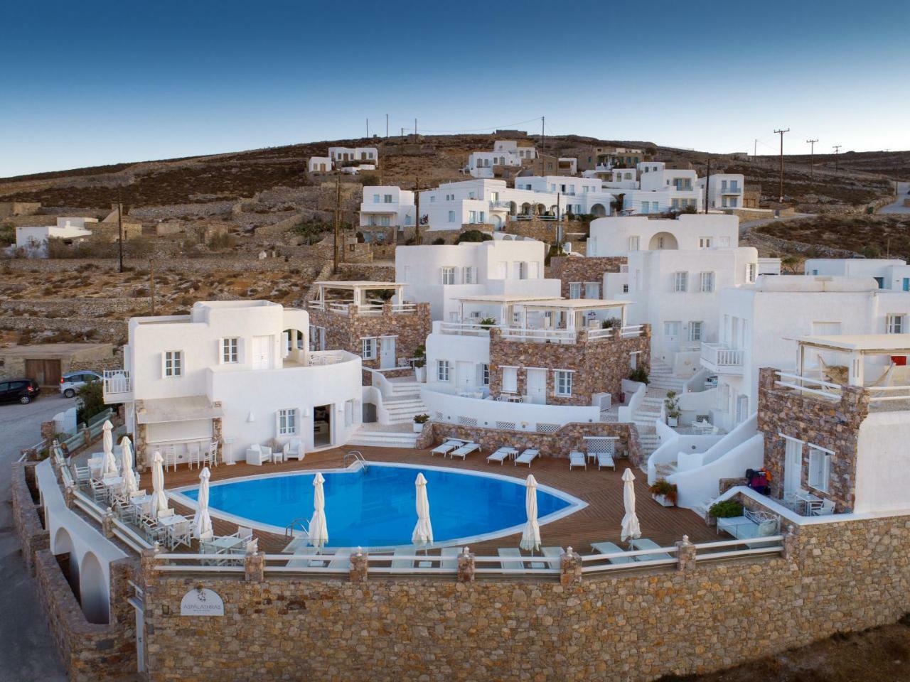 Aspalathras White Hotel Folegandros Town ภายนอก รูปภาพ